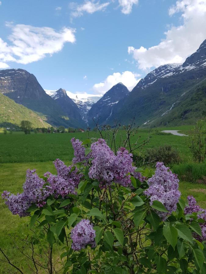 Glacier And Waterfall View Briksdalsbre Екстер'єр фото